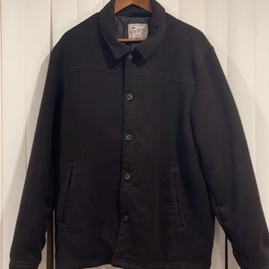 Mens Lucky Brand Jacket. In XXL. Color is Black